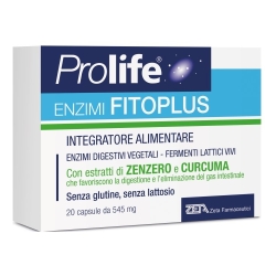 Prolife Enzimi FitoPlus 20 pills - digestive health supplement