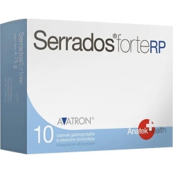 Serrados Forte RP Anti-inflammatory dietary supplement 10 capsules (damaged packaging)