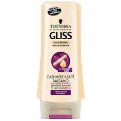 Cashmere Conditioner Dry Hair Combing And Nourishment 200 Ml Gliss