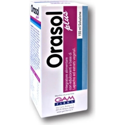 Orasol Plus - food supplement for throat health 150 ml(Damaged Package)