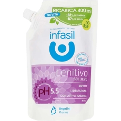Soothing - Intimate Moisturizing Cleanser - 400 Ml Refill (Damaged Package)