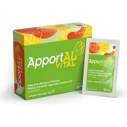 Apportal Vital - Vitamins and Minerals Supplement 14 sachets(Damaged Package)