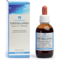 Stress & Anxiety Drops No. 2 Memory 50 ml - Supplement for memory and cognitive functions