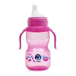 B Free Sippi 2 - Anti-Eat Spout Cup 9m+ Pink Color 350 ml