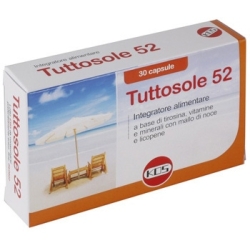 Kos Tuttosole 52 - Supplement for protection from solar oxidative stress 30 Capsules