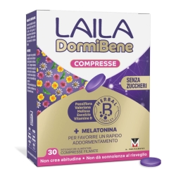 Laila Dormibene 30 Tablets - Sleep and Relaxation Supplement