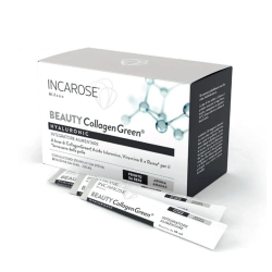Incarose Hyaluronic Beauty Collagen Green 20 Stick Pack of 10 ml - Skin beauty supplement
