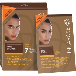 Swab Self-Tanning Face To The Maxi Bronze 7 Pieces