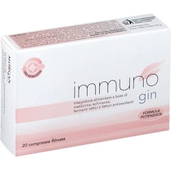 Immuno Gin - Urinary Tract Health Supplement for Women 20 Tablets