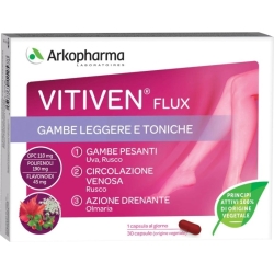 vitiven flux veinoflux - circulation supplement 30 capsules