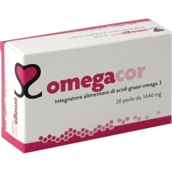 Omegacor - supplement for cardiovascular system health 20 capsules