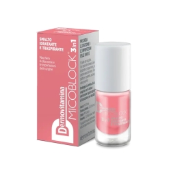 Dermovitamina Micoblock 3 In 1 - Breathable Nail Polish Color pink