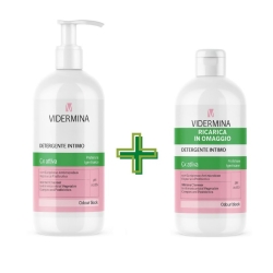Vidermina Clx-attiva pH 5.5 - Delicate intimate cleanser for daily hygiene 2 x 500 ml