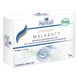 Otogen Malabact - Ear Solution for Dogs 5 Vials x 1.2 ml
