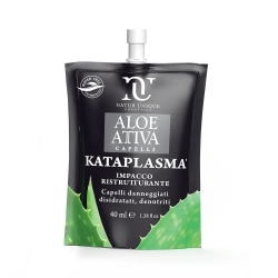 Kataplasma Active Aloe - SOS Restructuring Pack for Damaged and Weakened Hair 40 ml