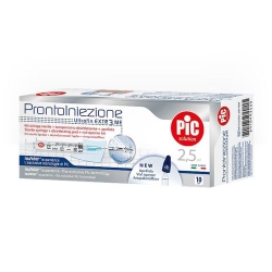 Pic Pronto Injection G23 - 10 Syringes with Needle 2.5 ml