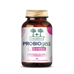 ProbioGea Donna 60 Acid-Resistant Vegetable Capsules - Supplement for Vaginal Bacterial Flora