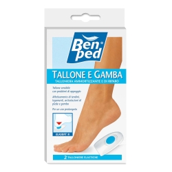 Benped - 2 Elastic Shock-Absorbing and Protective Heel Pads Size 35/37