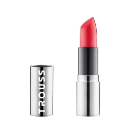 Bright Red Stick Lipstick with a Long-Lasting Satin Gloss Effect