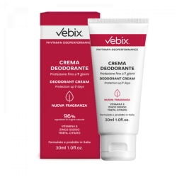 Vebix Phytamin Deoperformance - 7-Day Protection Deodorant Cream for Sensitive Skin 30 ml