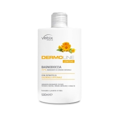 Vebix DermoLine Soothing - Moisturizing Calendula Shower Gel for All Skin Types 500 ml