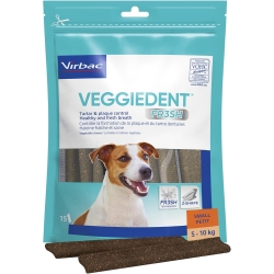 Veggiedent Fr3sh S - 15 Stick Oral Hygiene Dogs 5-10 kg Against Bad Breath, Plaque and Tartar