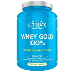 Ultimate Italia Whey Gold 100% Vanilla Flavor - Muscle Building Protein Supplement 1.5 kg