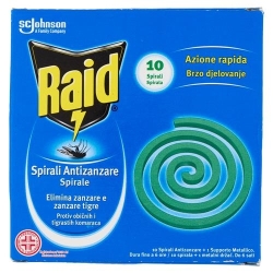 10 Mosquito Repellent Spirals (Damaged Package)