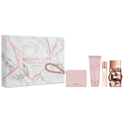 Pour Femme Absolu Gift Set - EdP Women 100 ml + EdP Travel Spray 10 ml + Body Lotion 100 ml + Card Holder