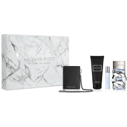 Pour Homme Gift Set - Men's EDP 100 ml + EDP Travel Spray 10 ml + Shower Gel 100 ml + Black Wallet