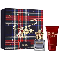 JEAN PAUL GAULTIER Scandal Pour Homme Gift Set - Eau de Toilette for Men 50 ml + Perfumed Shower Gel 75 ml