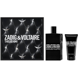 ZADIG&VOLTAIRE This is Him! Gift Set - Eau de Toilette for Men 100 ml + Shower Gel 50 ml