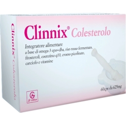 Clinnix Cholesterol 60 capsules - cholesterol-lowering supplement