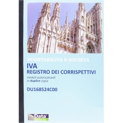Iva Register of Fees - Self-copying forms in duplicate - 24 pages Code DU168524C00