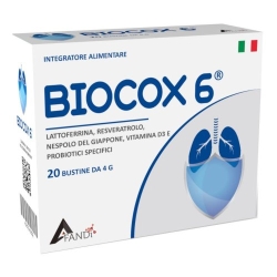 Biocox 6 - Supplement for the immune system and mucous membranes 20 sachets