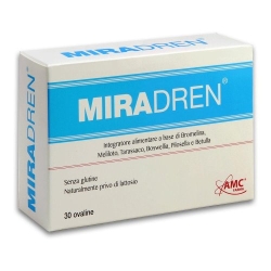 MIRADREN 30 Ovaline - Supplement for fluid drainage, purification and joints