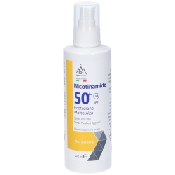 Idi Farmaceutici Sunscreen Cream 50+ SPF Nicotinamide Niacinamide Very High Protection and Anti-Aging 200 ml