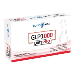Bodyline GLP.1000 DIETPRO - Supplement for carbohydrate metabolism and glucose control 30 Tablets