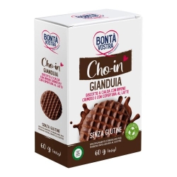 Bontà Vostra Cho-in Gianduia - gluten-free wafer biscuit with creamy filling 60g