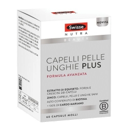 Swisse Hair Skin Nails Plus 60 Capsules - Supplement for hair, skin and nails