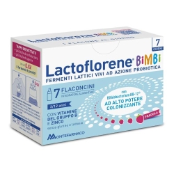 Lactoflorene Bimbi 7 Vials - Supplement for intestinal flora and the immune system