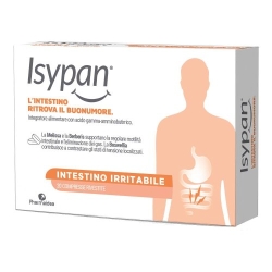 Isypan Irritable Bowel Syndrome 20 Tablets - A supplement for the digestive system and mental well-being.