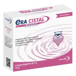 era-CISTAL BIOTIC 5 sachets of 7 g - Supplement for the urinary tract and intestinal flora