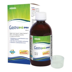Gastropiù Pro 200 ml - Supplement for digestion, nausea and gas