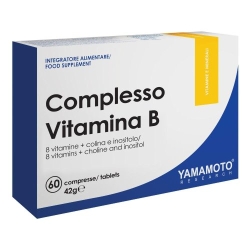 Vitamin B Complex 60 Tablets - Supplement for energy metabolism and tiredness reduction