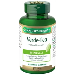 green tea dietary supplement - for weight control - 100 capsules 57 g