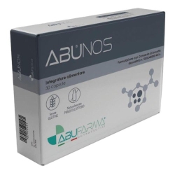 Abunos 30 Capsules - Supplement with N-acetyl cysteine, L-glycine and papain