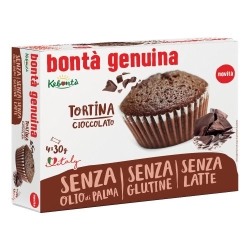 Gluten-free and lactose-free chocolate cake, 120g