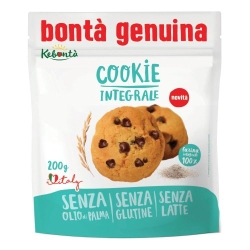 Wholemeal Cookie - Chocolate chip cookie, gluten-free and dairy-free 200g