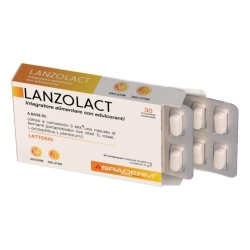 Lanzolact 30 Tablets - Supplement for lactose digestion
